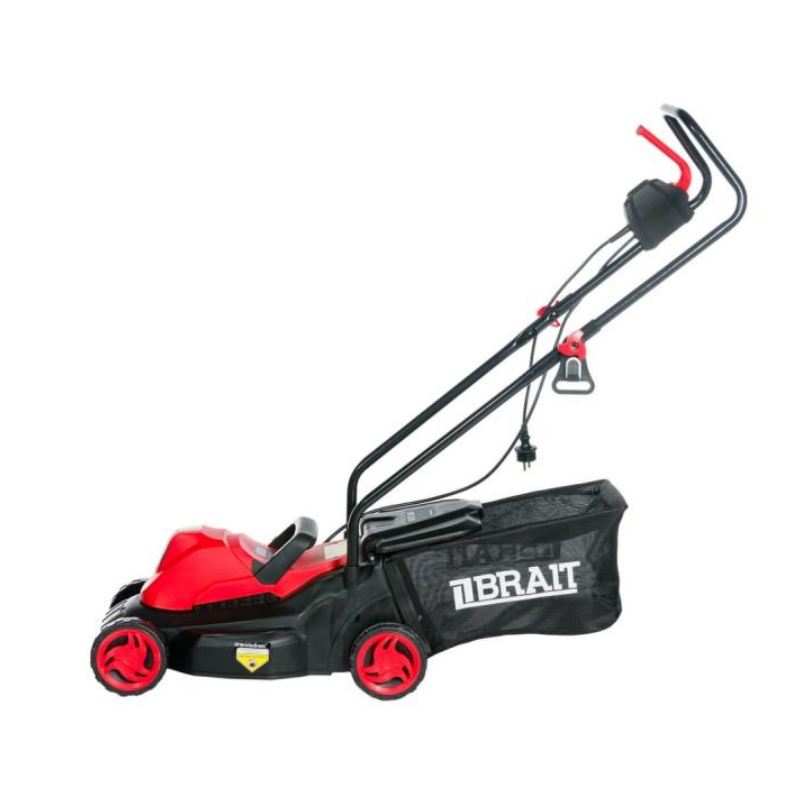 Газонокосилка электрическая Brait BR32-1200 06.04.001.034 (двигатель 1200 Вт, вес 9 кг, ременной привод на нож) в Рыбинске