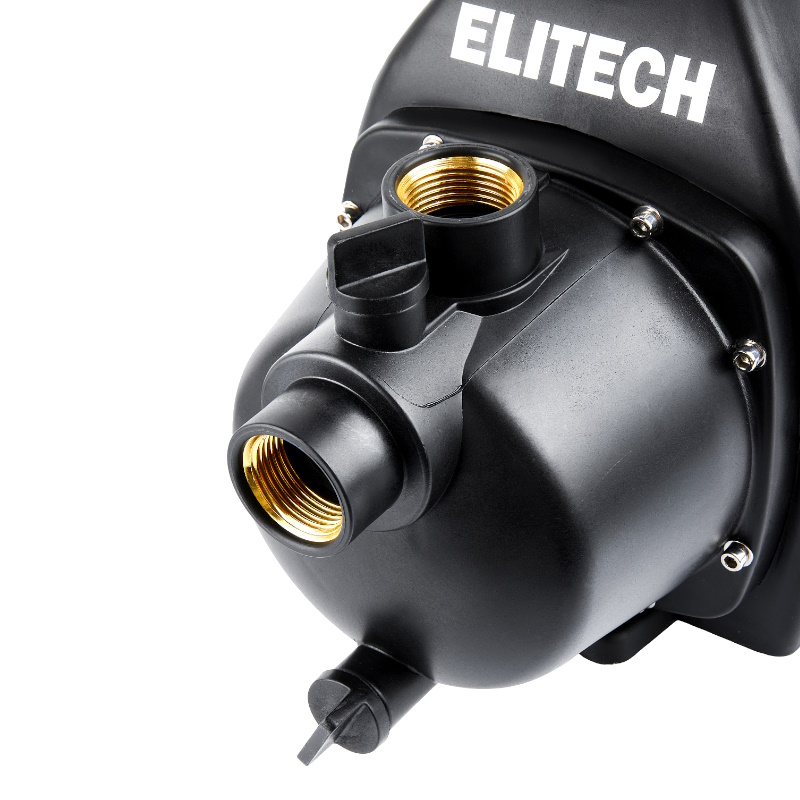 Насос поверхностный Elitech НП 600П 205642, 600 Вт, 2700 л/ч, Н=33 м, Гл=7 м, 3.5 бар, ч/вод в Муроме