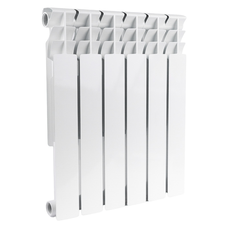 Радиатор биметаллический узкий Rommer Optima BM 500 (6 секций, боковое подключение трубы)