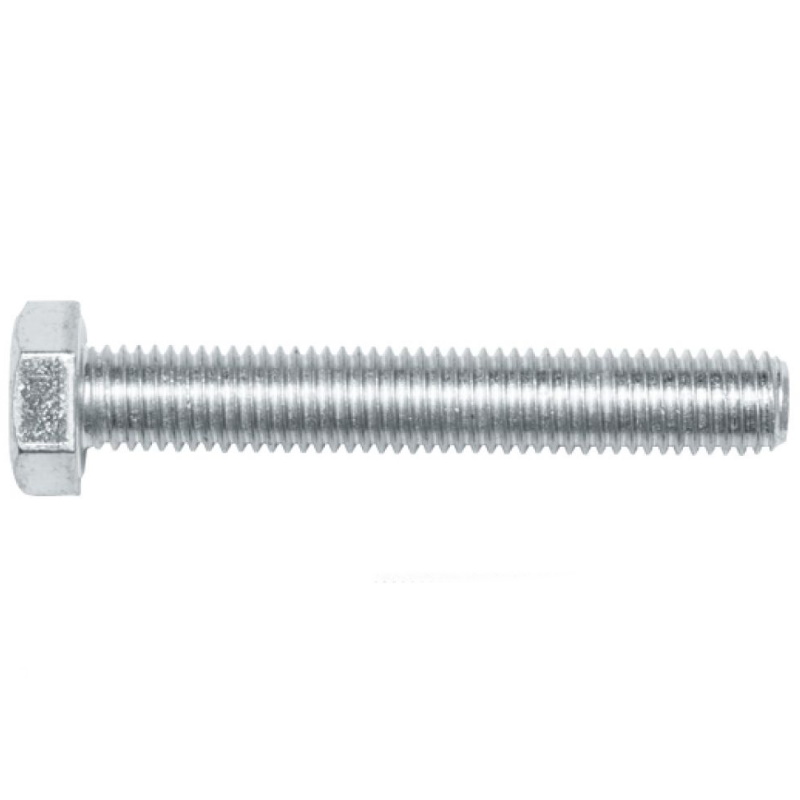 Болт Starfix SMV1-21543-5, М14х90 мм, шестигранный, цинк, класс прочности 5.8, DIN 933, 5 кг