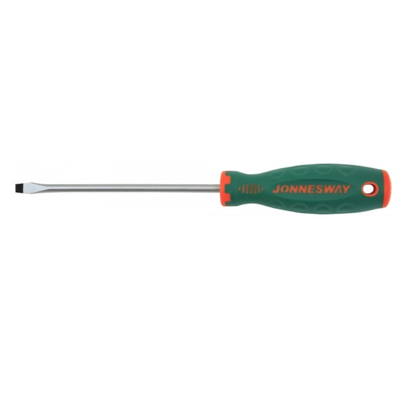 Отвертка стержневая шлицевая ANTI-SLIP GRIP Jonnesway D71S8150 046133, SL8.0х150 мм в Коврове