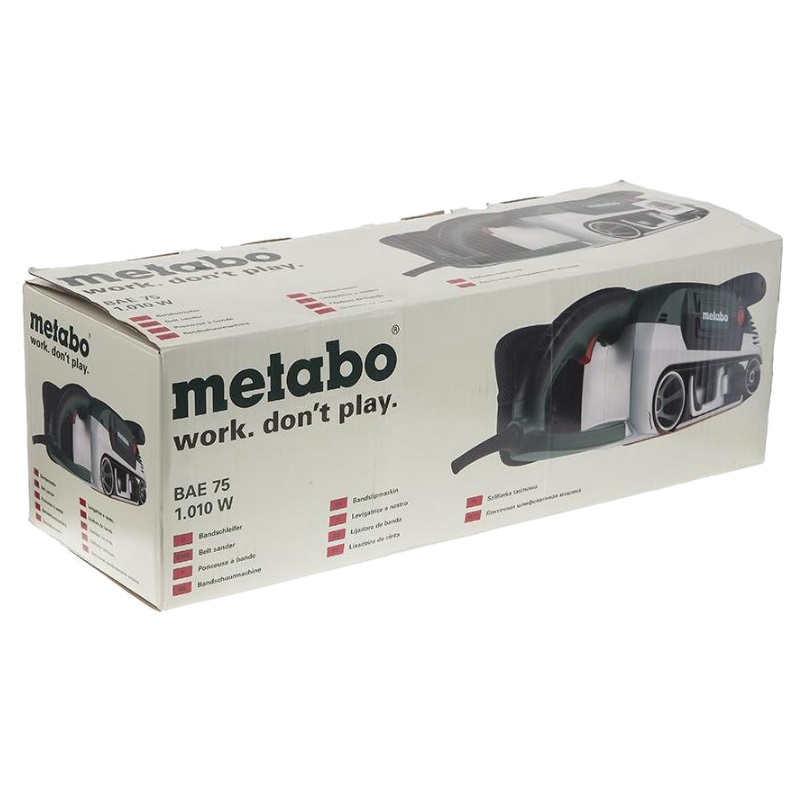 Ленточная шлифмашина Metabo BAE 75