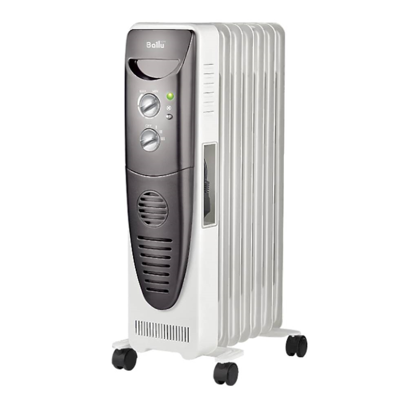 Радиатор масляный Ballu Turbo BOHTB- 07FH 15 кВт 7 секций 5257₽