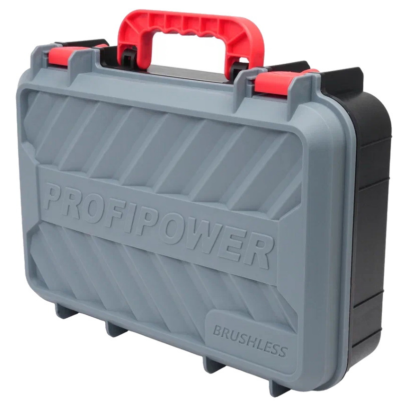 Аккумуляторный гайковерт ProfiPower DWDTW-20B E0105M1, бесщеточный, ударный, 20В, Li-ion(литий-ионный)-1шт, 4.0Ач, 600Нм, З/У, в кейсе в Иваново