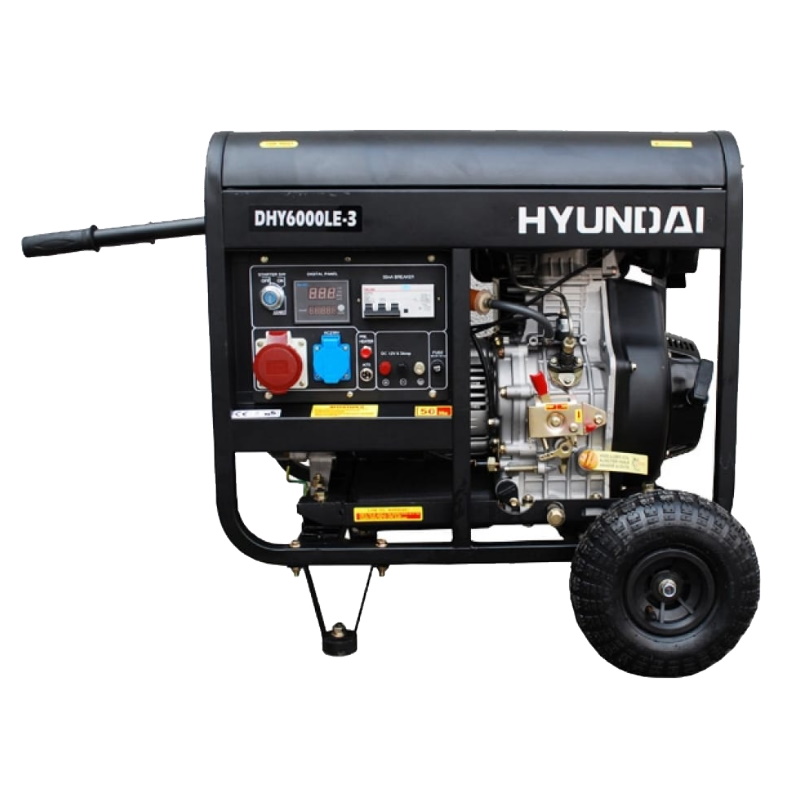 Дизельный генератор Hyundai DHY 6000LE-3 во Владимире