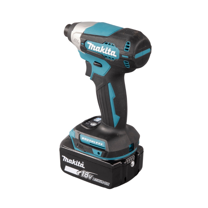Винтоверт ударный Makita DTD157RTJ, LXT BL 18В, 1/4", 140Нм, 2 Скорости, A- режим, XPT, 2x5Ач, з/у, Makpac в Рыбинске