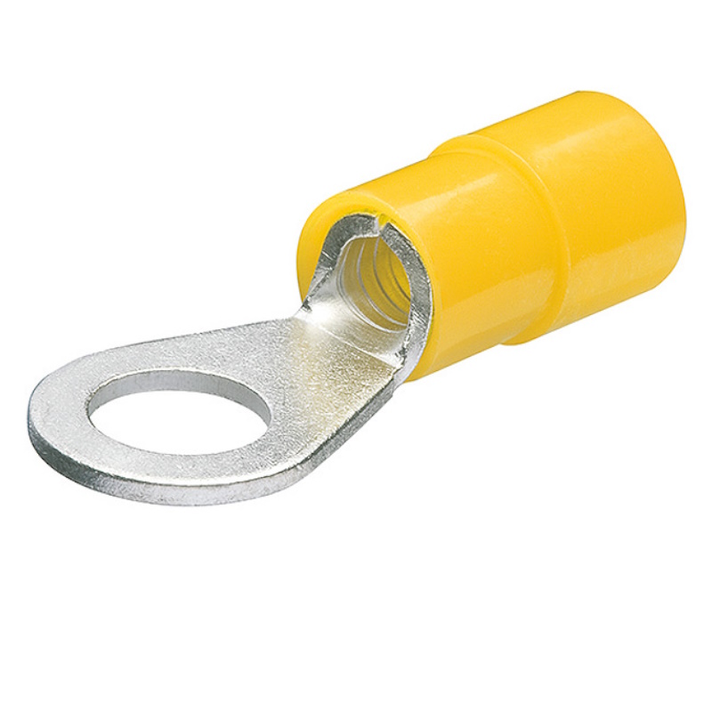 Наконечники кабельные Knipex KN-9799178, изолированные, "кольцо", жёлтые, под винт Ø 6 мм, 4.0-6.0 мм², 100 шт. в Муроме