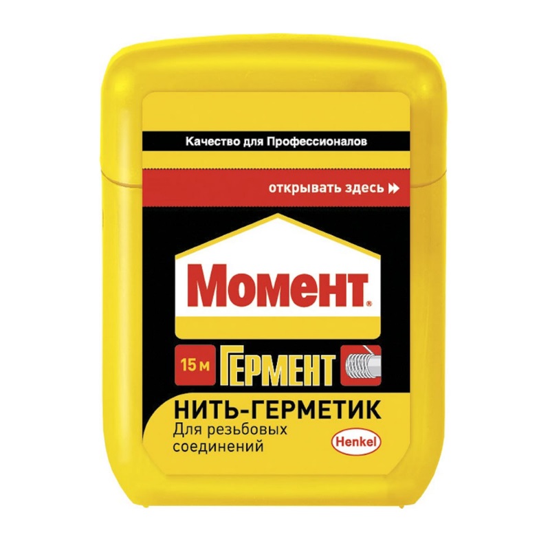 Нить-герметик Гермент 15 м Момент 1319575 в Твери