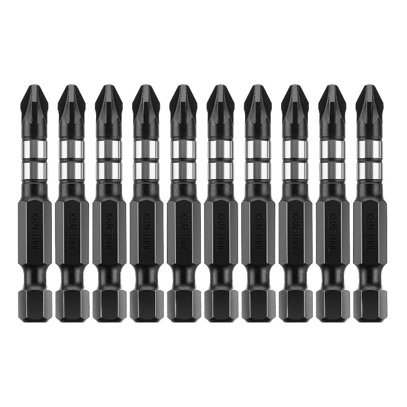 Ударные биты Kraftool Impact Pro 26193-2-50-S10 (PZ2, 50 мм, 10 шт.) в Ярославле