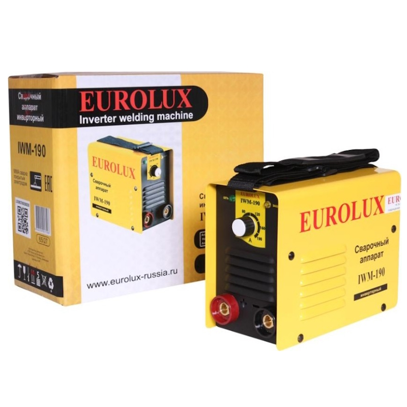 Сварочный аппарат инверторный Eurolux IWM190 6527
