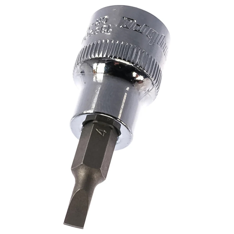 Насадка торцевая Ombra 138504 055651 3/8"DR с вставкой-битой шлицевой, SL4 в Рыбинске
