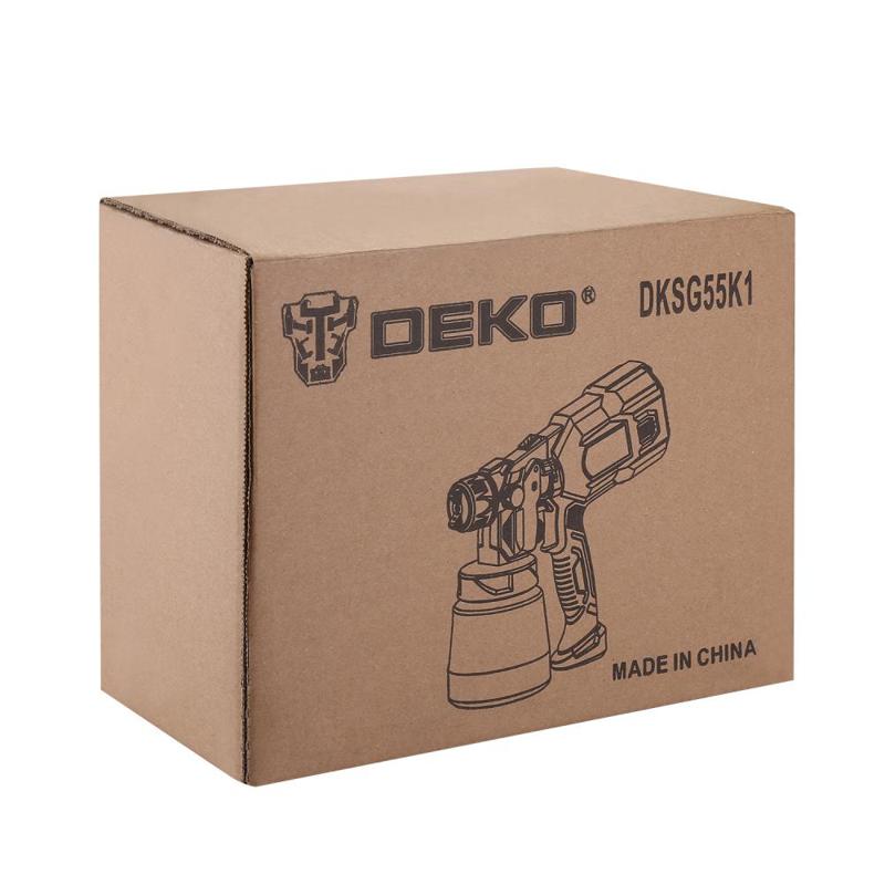 Электрический краскопульт Deko DKSG55K1 HVLP 018-1043, 550 W, 800 мл в Рыбинске