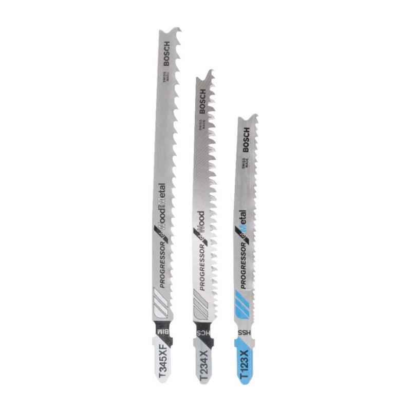 Лобзиковые полотна Bosch SET PROGRESSOR 2607010515 3 шт в Иваново
