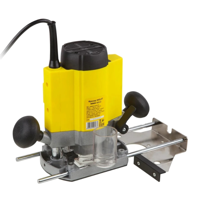 Фрезер Molot MMM 5012 MMM501200019, в коробке, 1200 Вт, 11000-30000 об/мин  в Кинешме