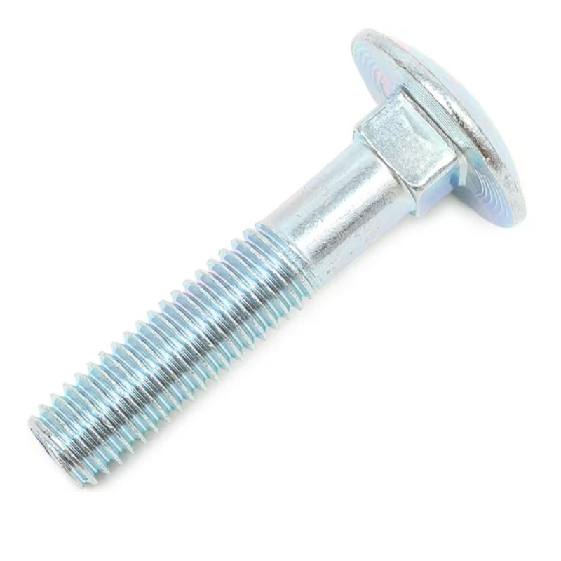 Болт мебельный Starfix SMC1-93803-50, М8х40 мм с квадратом, DIN 603 (50 шт в карт. уп.) в Ярославле