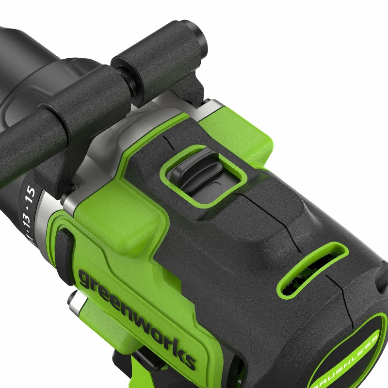 Дрель-шуруповерт аккумуляторная Greenworks 24V GD24DD90 3707507CUB, б/щет, 45/90 Нм,1x4 Ач, ЗУ, кор во Владимире