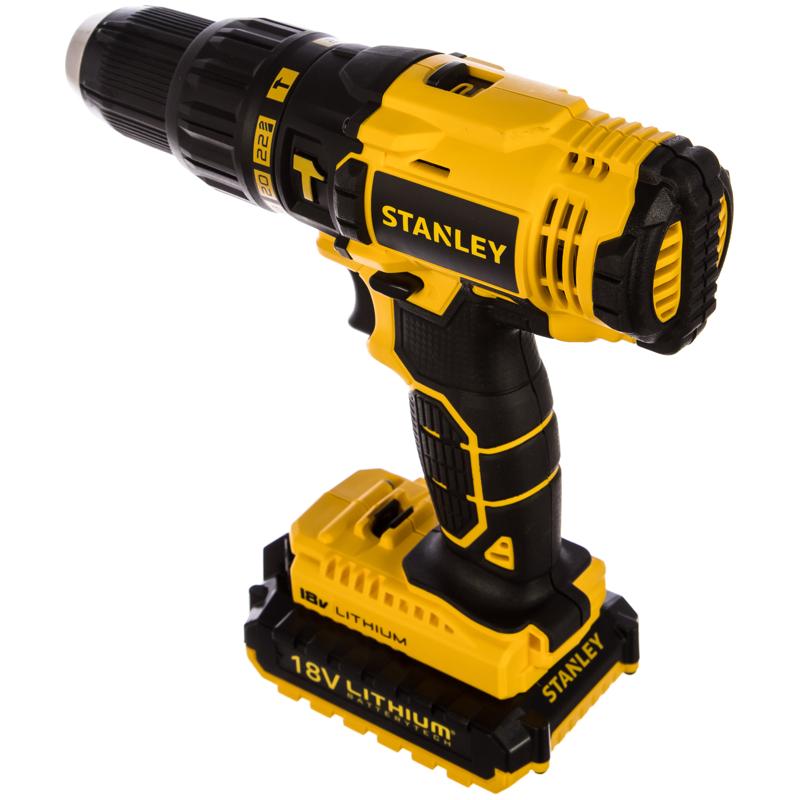 Аккумуляторная ударная дрель-шуруповерт Stanley SCH201D2K в Иваново