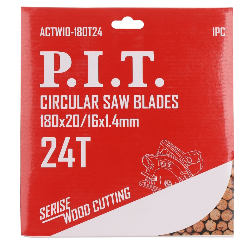 Диск пильный P.I.T. ACTW10-180T24, 180x20/16x2,2 мм, 24T в Костроме