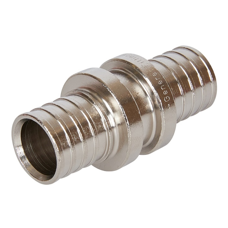 Муфта соединительная равнопроходная Stout SFA-0003-002002, 20х2,0, никелированная, аксиальный в Иваново