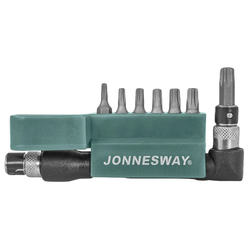 Комплект вставок-бит Jonnesway S08H2S8S 047463 14DR TORX T10-T40 c Г-образным приводом 8 предметов 820₽