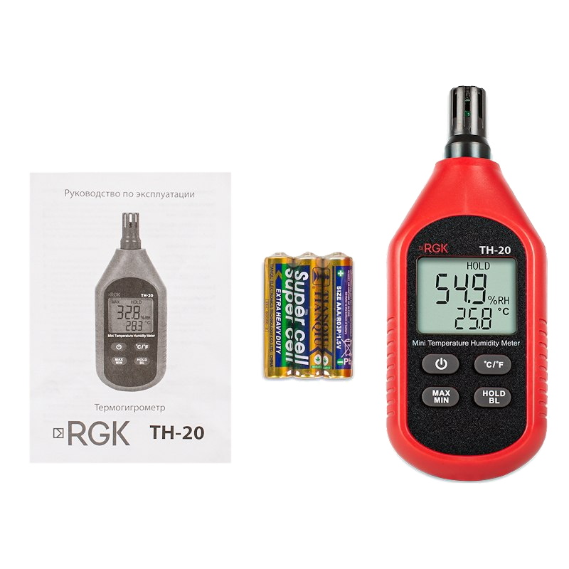 Термогигрометр Rgk TH-20, 776486 в Ярославле