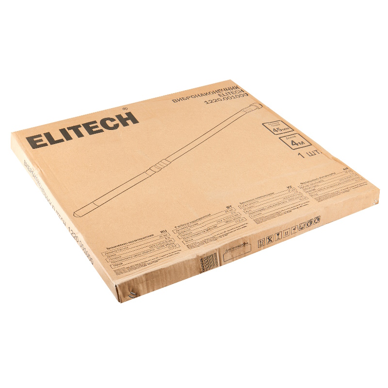 Вибронаконечник для бетона Elitech 1220.001000 182645, высокочастотный  в Муроме