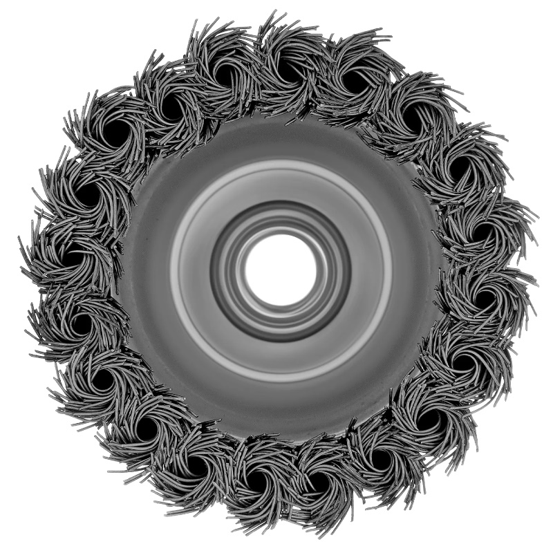 Щетка для УШМ Matrix Heavy Duty 74670, 80 мм, М14, чашка, крученая проволока 0,5 мм в Иваново