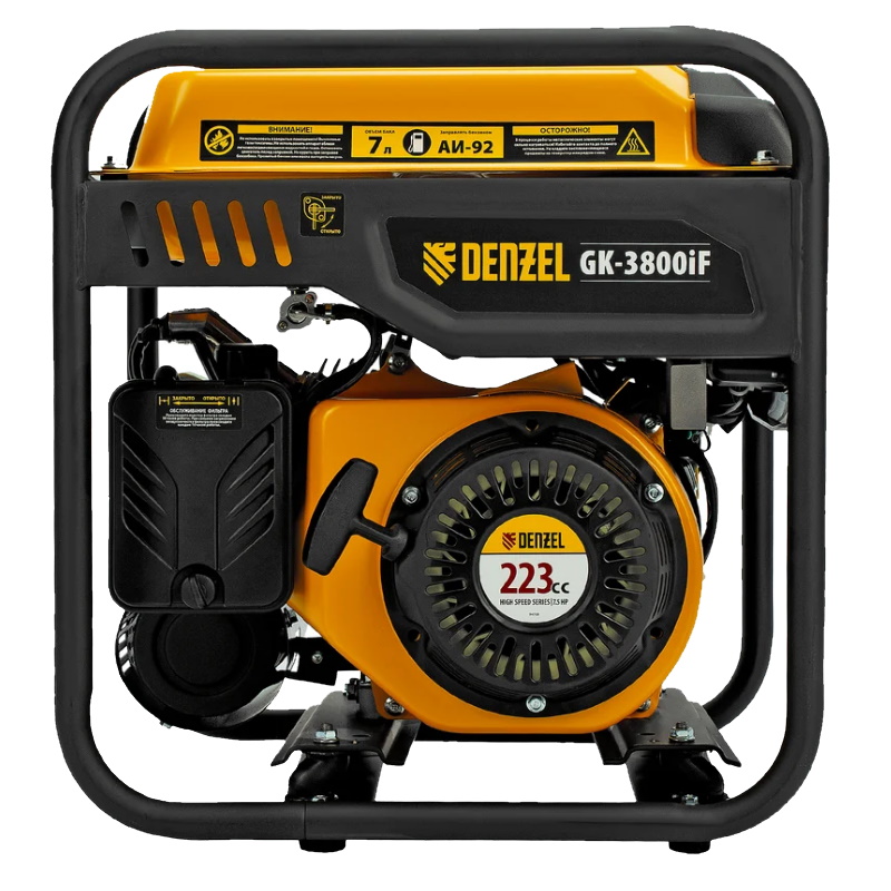 Инверторный генератор Denzel GK-3800iF, 94708 в Иваново