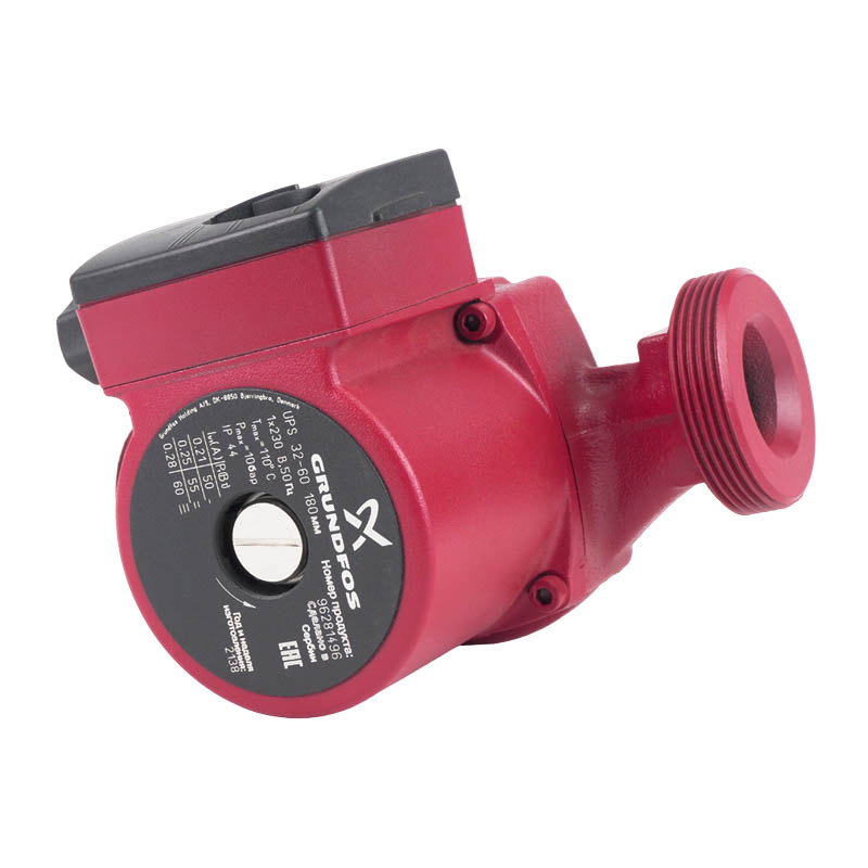 Насос циркуляционный Grundfos UPS 32-60/180 домашний с гайками 96281496 в Череповце