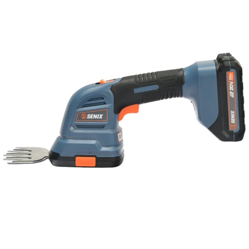 Ножницы-кусторез аккумуляторные Senix GSX2-M-EU, X2 20V, 1 акб, 1зу