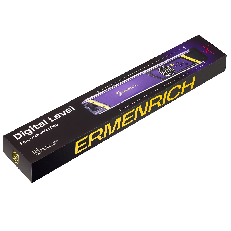 Цифровой уровень Ermenrich Verk LD40 85683, с лазером