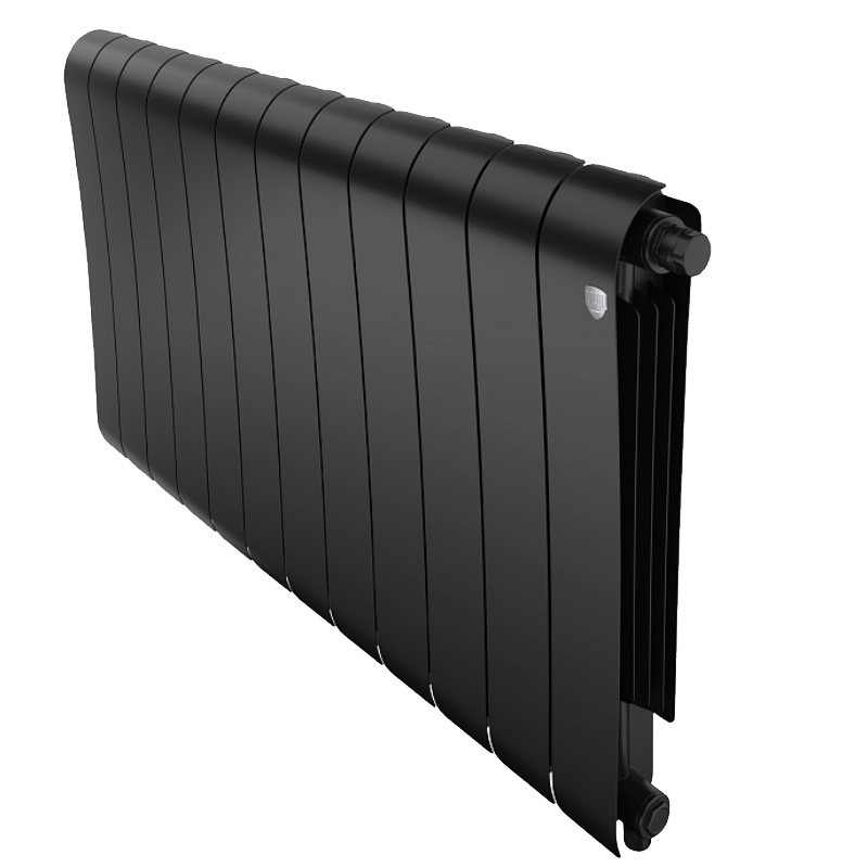 Радиатор биметаллический Royal Thermo Infinity 500 Noir Sable VR80 НС-1658382 12 секций 23270₽