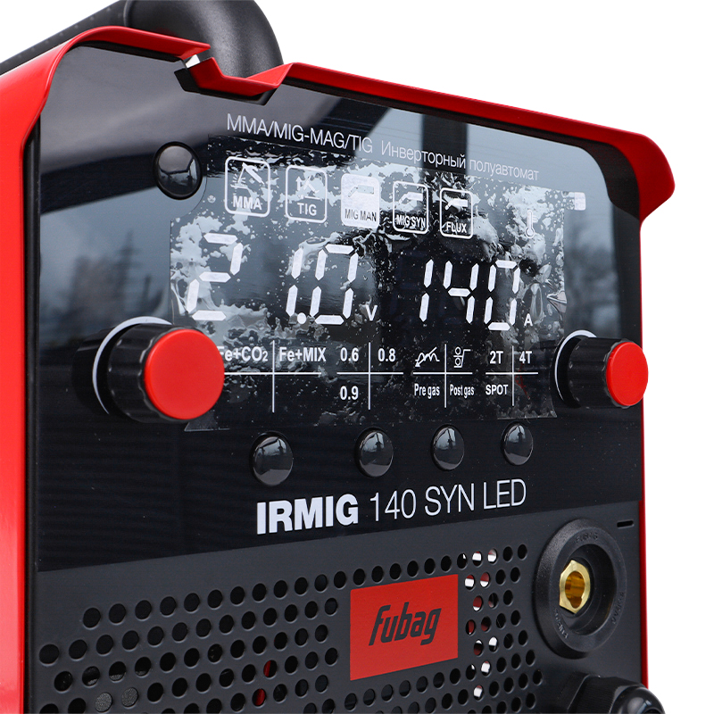 Сварочный полуавтомат Fubag IRMIG 140 SYN LED, с горелкой 150А в комплекте в Муроме