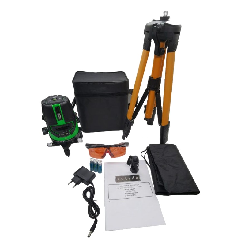 Построитель лазерных плоскостей Zitrek LL4V1H-RL 065-0099, со штативом в Угличе