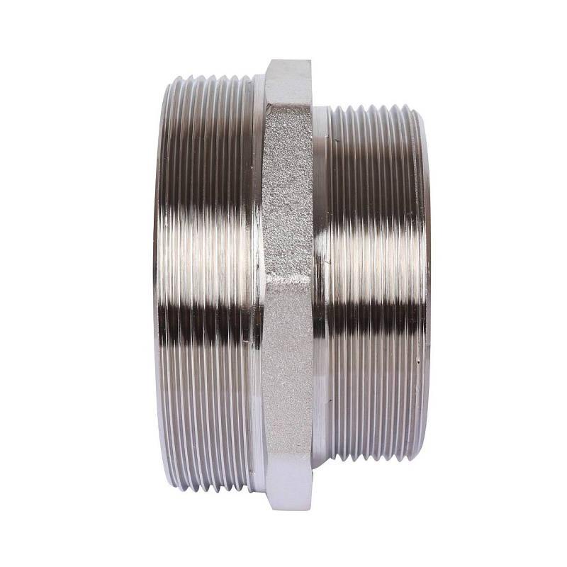 Ниппель НН переходной никелированный Stout SFT-0004-003212, 3 X2 1/2 (260003N302400B) в Нижнем Новгороде