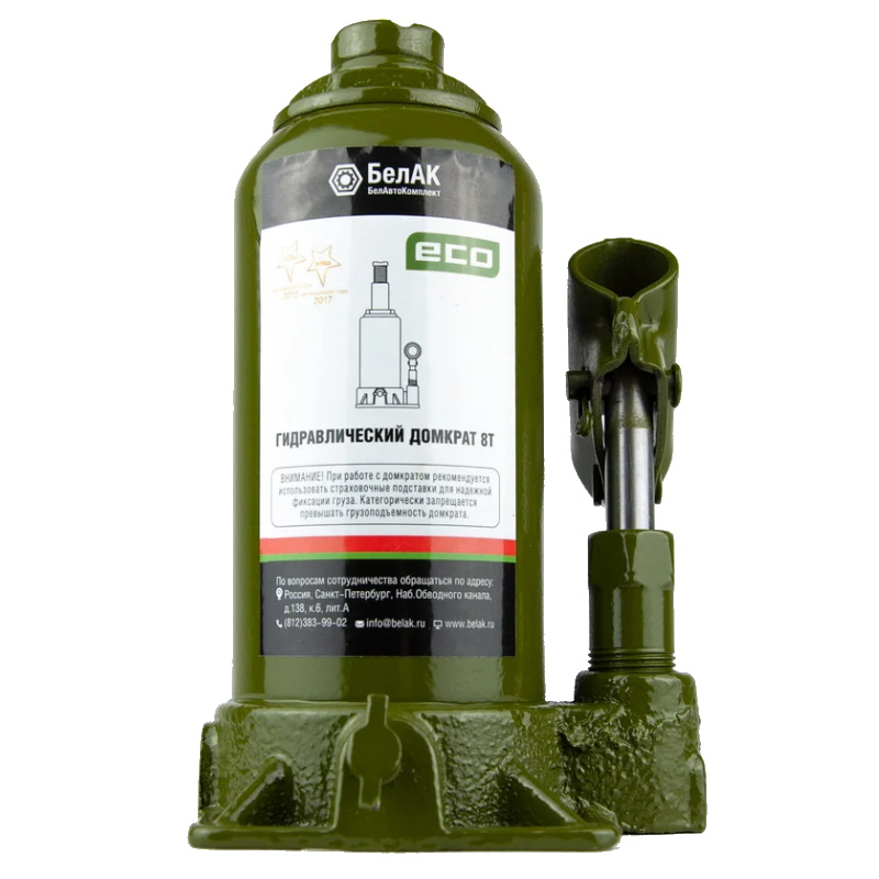 Домкрат гидравлический БелАК Eco БАК.70016, 8 т. в Коврове