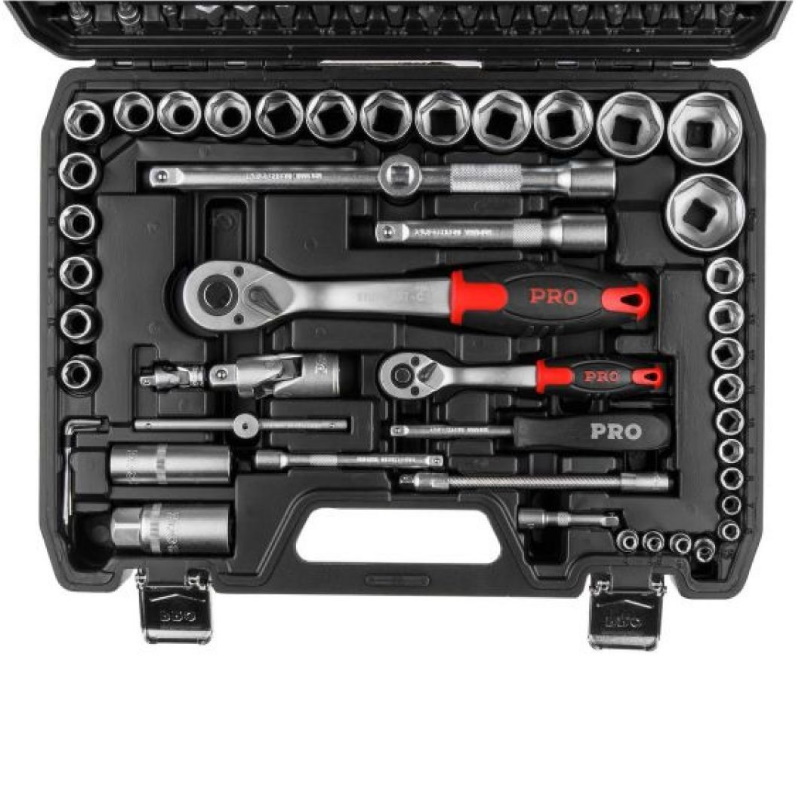 Набор головок и бит Pro Startul Stuttgart PRO-094S, 1/4",1/2", 94 предмета в Кинешме