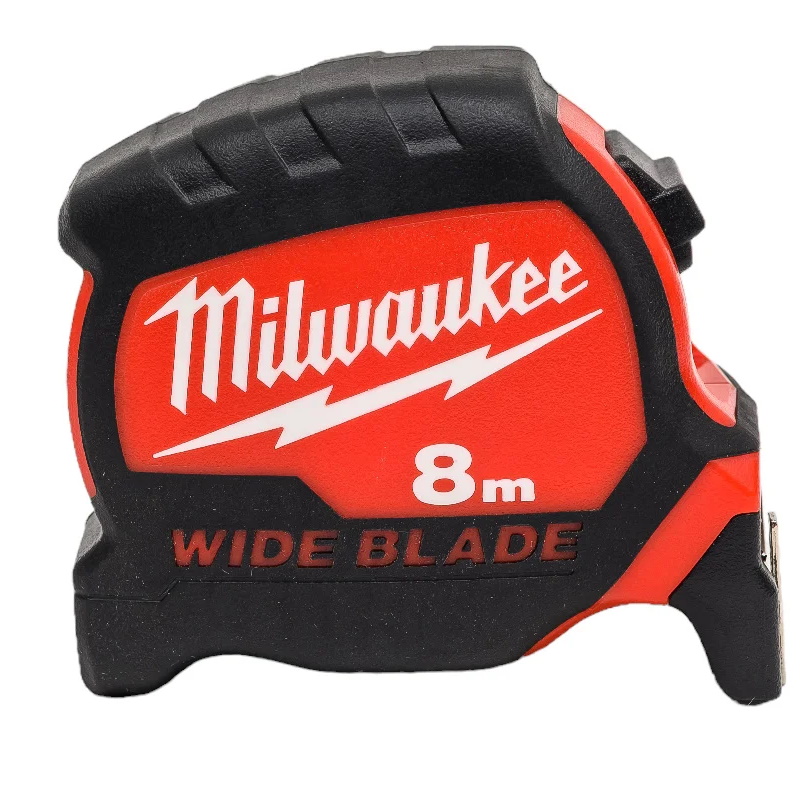 Рулетка Milwaukee WIDE BLADE PREMIUM 4932471816 широкая 8м ширина полотна 33мм 3410₽
