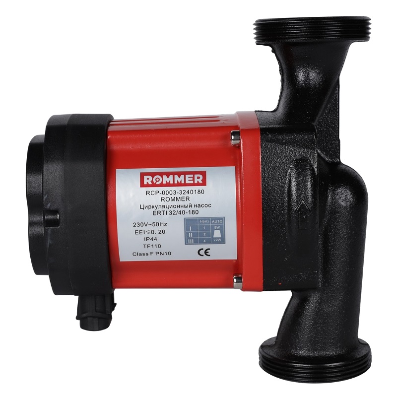 Циркуляционный насос Rommer ERTI 32/40-180 RCP-0003-3240180 с теплоизоляцией в Иваново