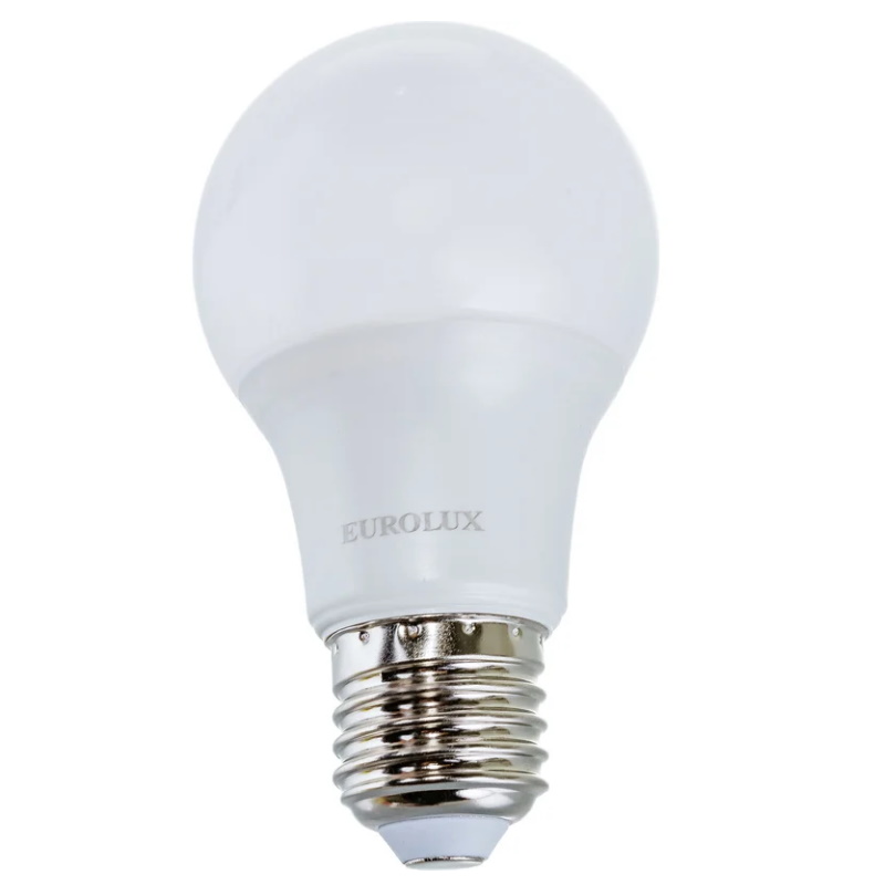Лампа светодиодная Eurolux LL-E-A60-11W-230-6K-E27 76/2/73 (груша, 11Вт, холод., Е27) в Александрове