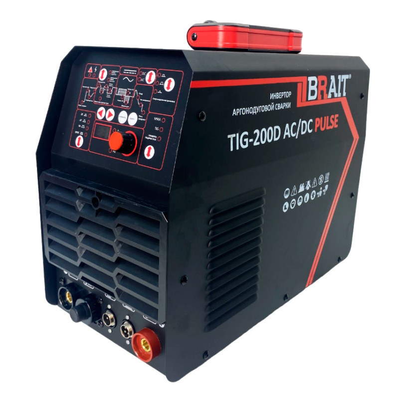 Инвертор аргонодуговой сварки Brait TIG-200D ACDC PULSE 1801018043 режим сварки TIGMMA 3492200₽
