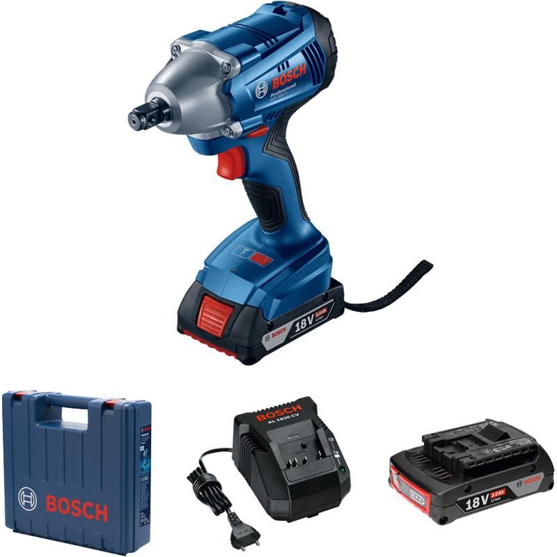 Аккумуляторный гайковерт Bosch GDS 250-LI 06019G6120 (ударный, размер патрона 1/2")