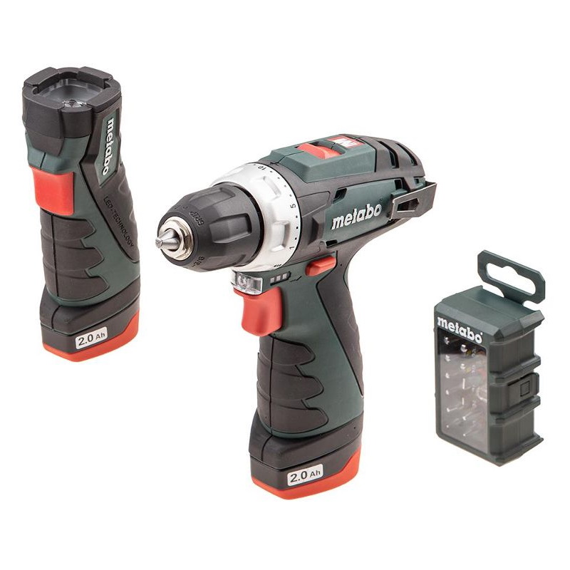 Аккумуляторная дрель-шуруповерт Metabo PowerMaxx BS Basic 600080930 в Кинешме