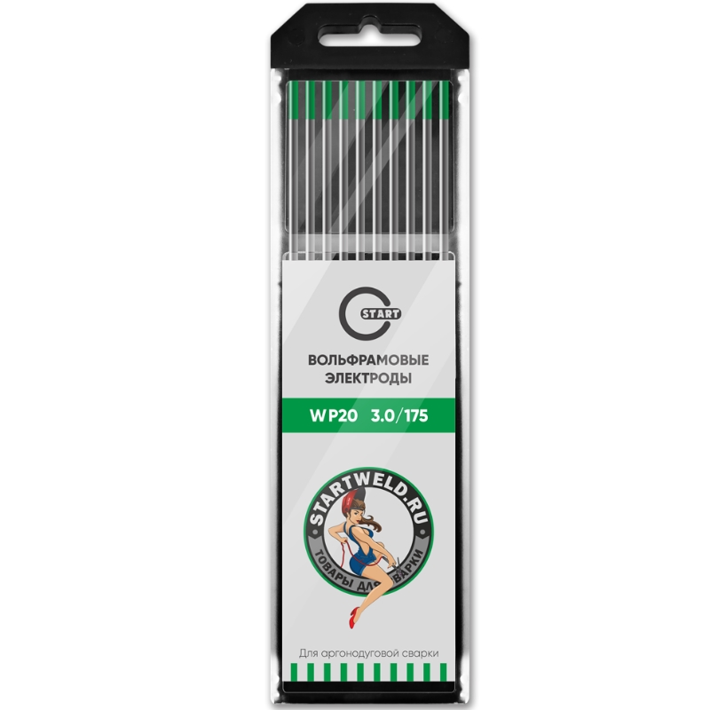 Вольфрамовый электрод Start WP WP2030175 30175 зеленый 319₽