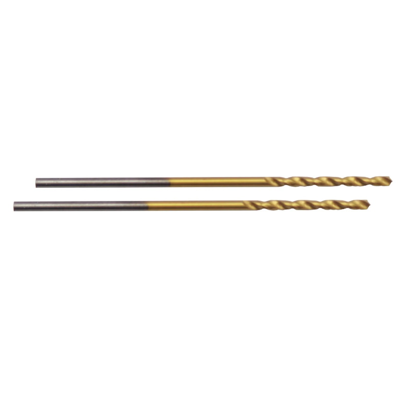 Сверло по металлу Hilberg CO015, 1.5*40(18) мм, Cobalt 5% TOP (2шт)  в Угличе