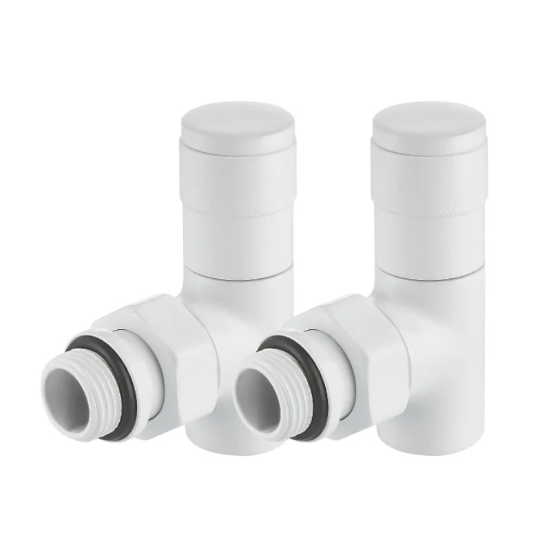 Набор дизайн-вентилей Royal Thermo PIANO НС-1422581 угловой белый 12 1985₽