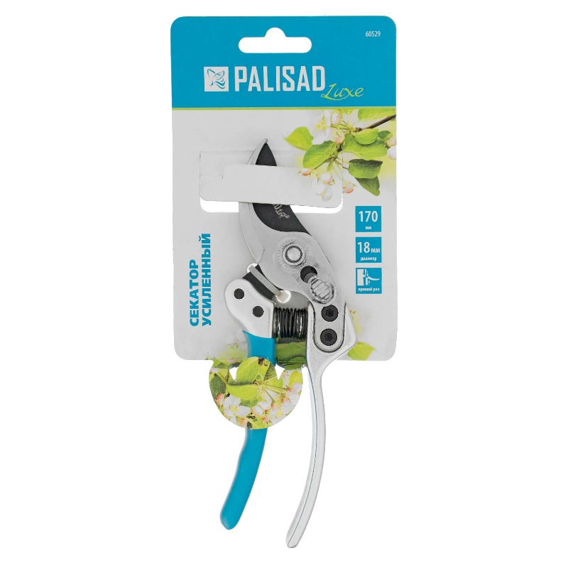 Секатор Palisad 60529, прямого реза, 170 мм, усиленный