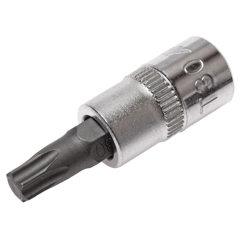 Бита-головка JTC JTC-23530, 1/4", TORX, T30Hх37 мм, с отверстием