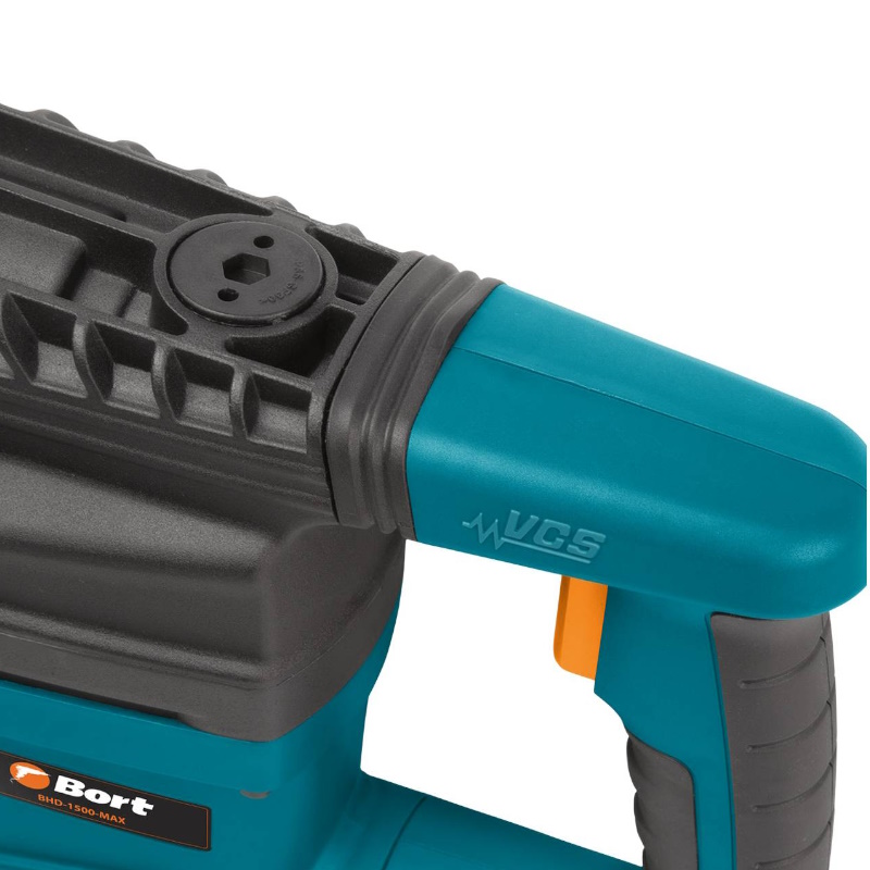 Перфоратор Bort BHD-1500-MAX 93410457 в кейсе, с виброзащитой