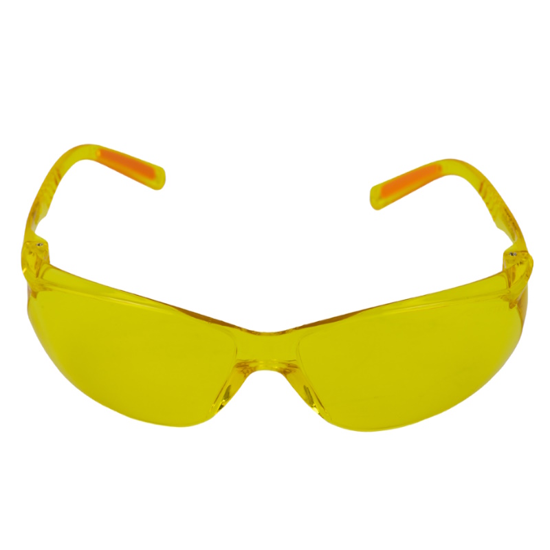 Очки защитные открытого типа Jeta Safety JSG-7680A Optic-Fit, янтарные линзы от запотевания и царапин в Костроме
